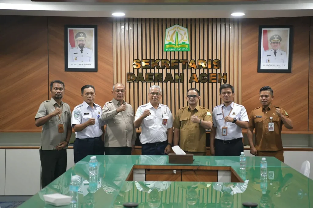 Plt. Sekda Aceh dan BMKG Perkuat Kolaborasi Mitigasi dan Kesiapsiagaan Bencana