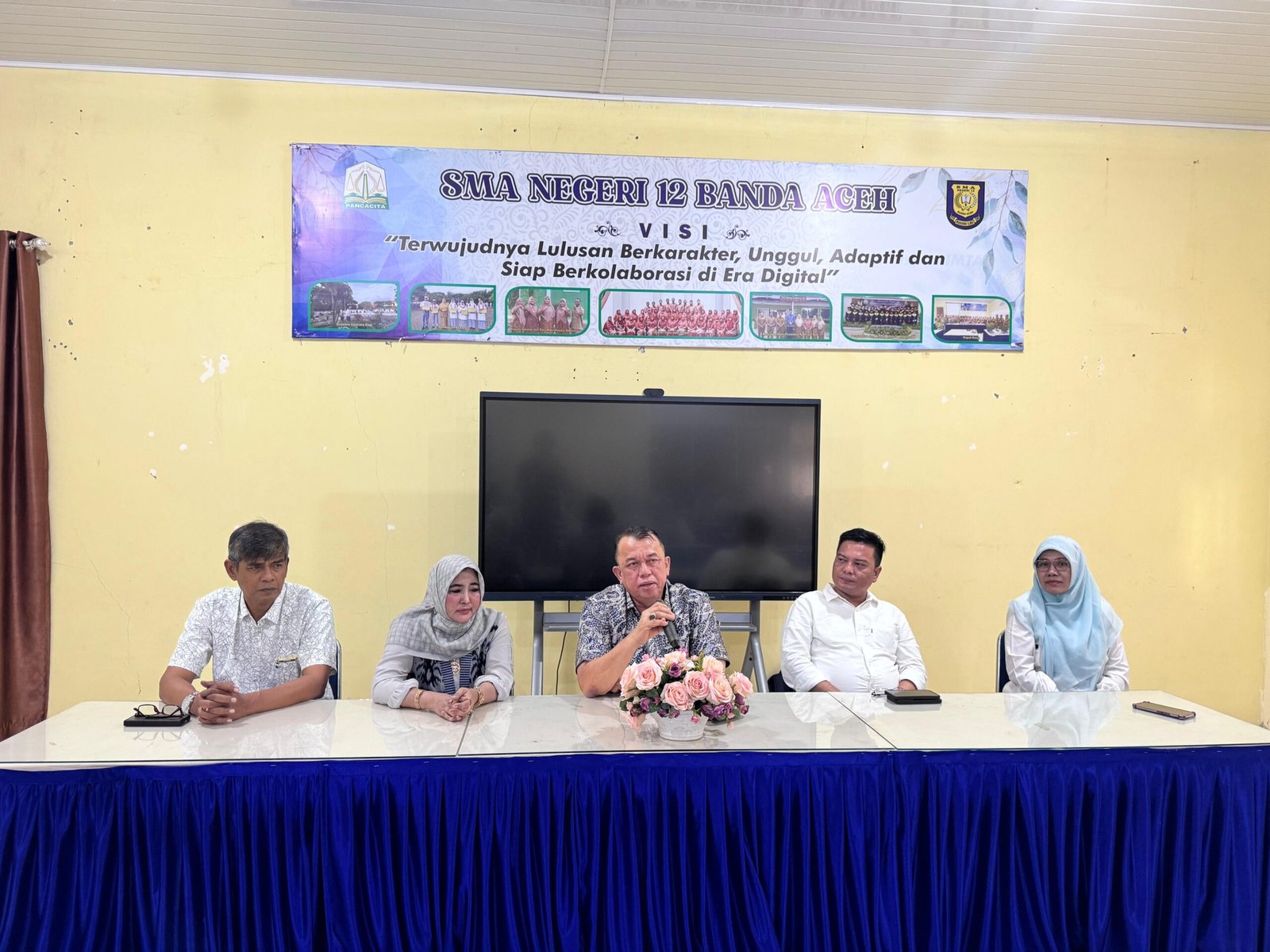 Heri Julius Sambangi SMA Negeri 12 Banda Aceh, Soroti Pentingnya Pendidikan Kepemimpinan Siswa