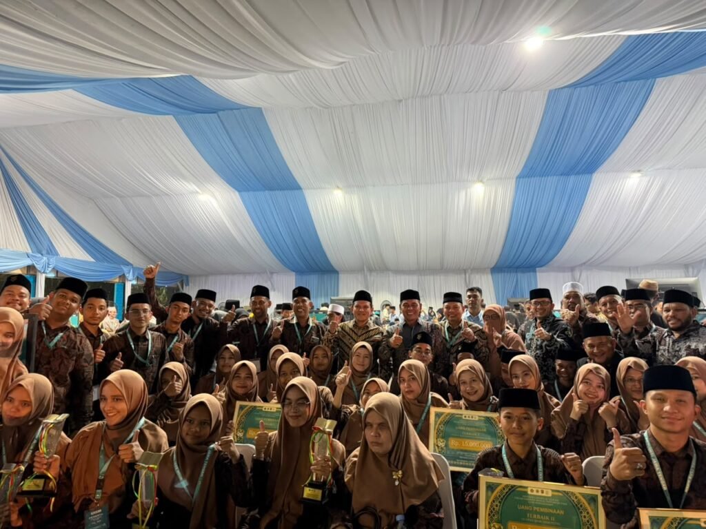 Kafilah Aceh Raih Peringkat 4 MTQ Nasional XXXI, Wagub Fadhlullah Beri Apresiasi