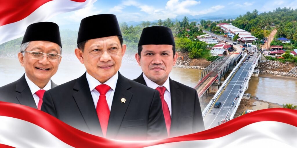 Jembatan Krueng Tingkeum Kutablang Kembali Beroperasi, Pemerintah Aceh Apresiasi