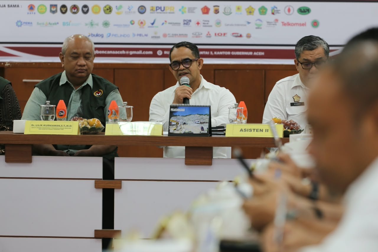 Plt. Sekda Aceh Dorong Langkah Cepat Pemulihan Pascabencana Hidrometeorologi