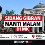 Malam Ini MK Tentukan Nasib Gugatan Syarat Pendidikan Gibran