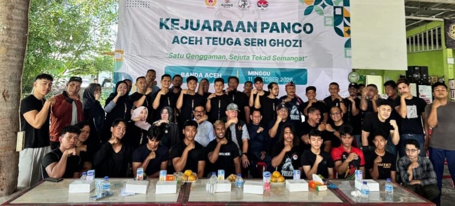 Heri Julius Buka Kejuaraan Panco Aceh Seri Ghozi di Pas Kupi Banda Aceh