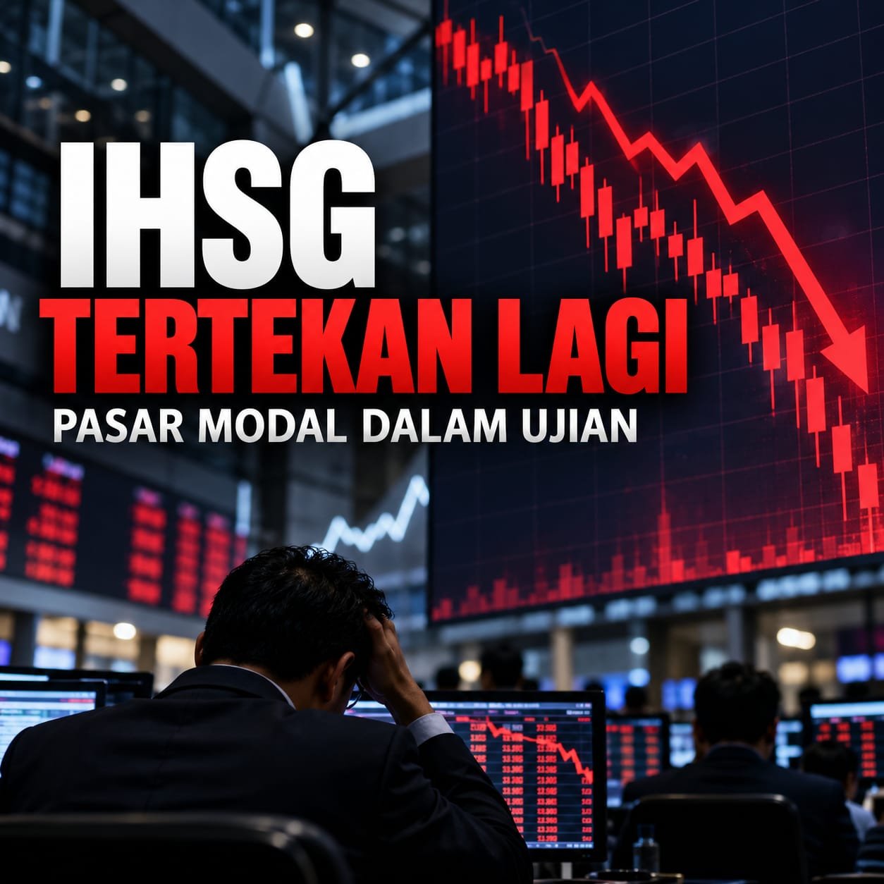 IHSG Terjun ke Level 4.920, Investor Kian Tertekan! Ancaman MSCI Bayangi Pasar Saham