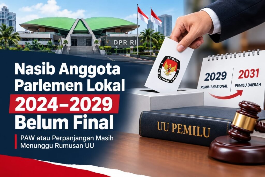 Nasib Anggota Parlemen Lokal 2024–2029 Belum Final, PAW atau Perpanjangan