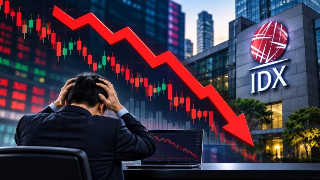 Jantung Trader Saham Berdenyut Kencang! IHSG Tertekan, Akhir Pekan Jadi Ujian Mental Investor